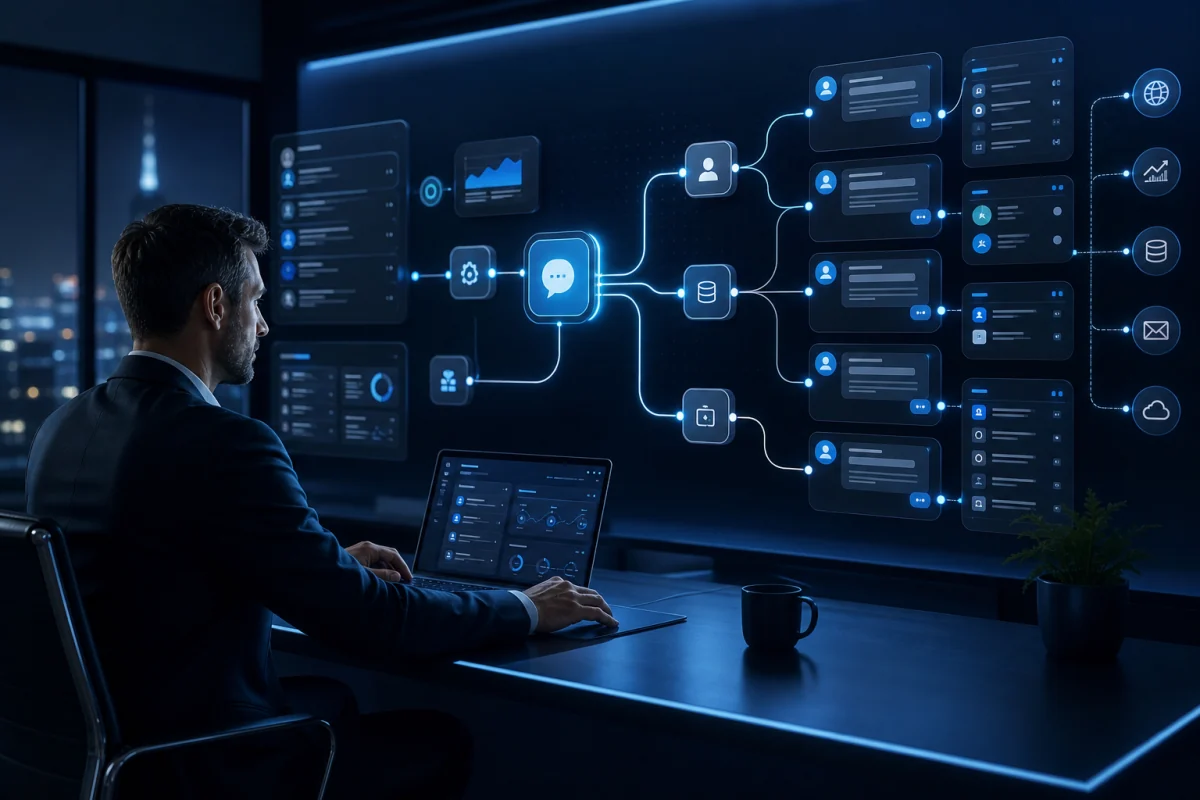 Capacitación corporativa en inteligencia artificial aplicada a la gestión empresarial